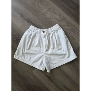 BDG Urban Outfitters Women's XS 100% Cotton Khaki Beige Pleated Chino Shorts